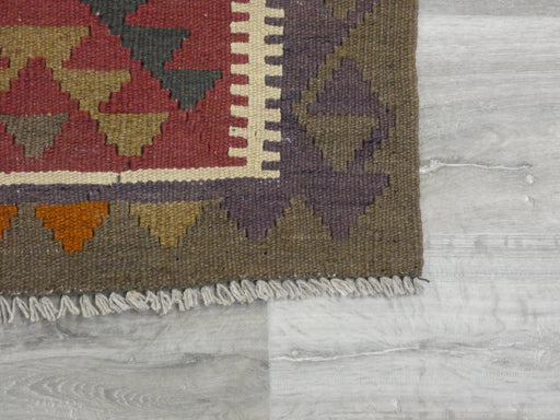 Hand Made Afghan Uzbek Kilim Rug Size: 194 x 99cm-Kilim Rug-Rugs Direct