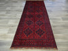 Afghan Hand Knotted Khal Mohammadi Runner Size: 288cm x 117cm-Unclassified-Rugs Direct