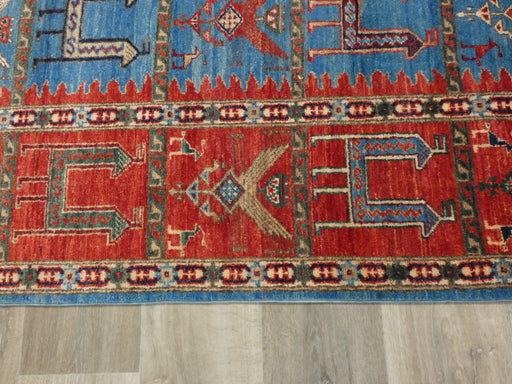 Afghan Hand Knotted Choubi Rug Size: 267 x 181cm-Afghan Rug-Rugs Direct