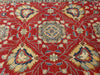 Afghan Hand Knotted Kazak Rug Size: 210 x 156cm-Afghan Rug-Rugs Direct