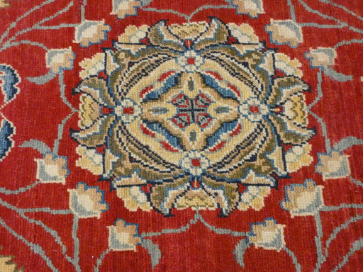 Afghan Hand Knotted Kazak Rug Size: 210 x 156cm-Afghan Rug-Rugs Direct