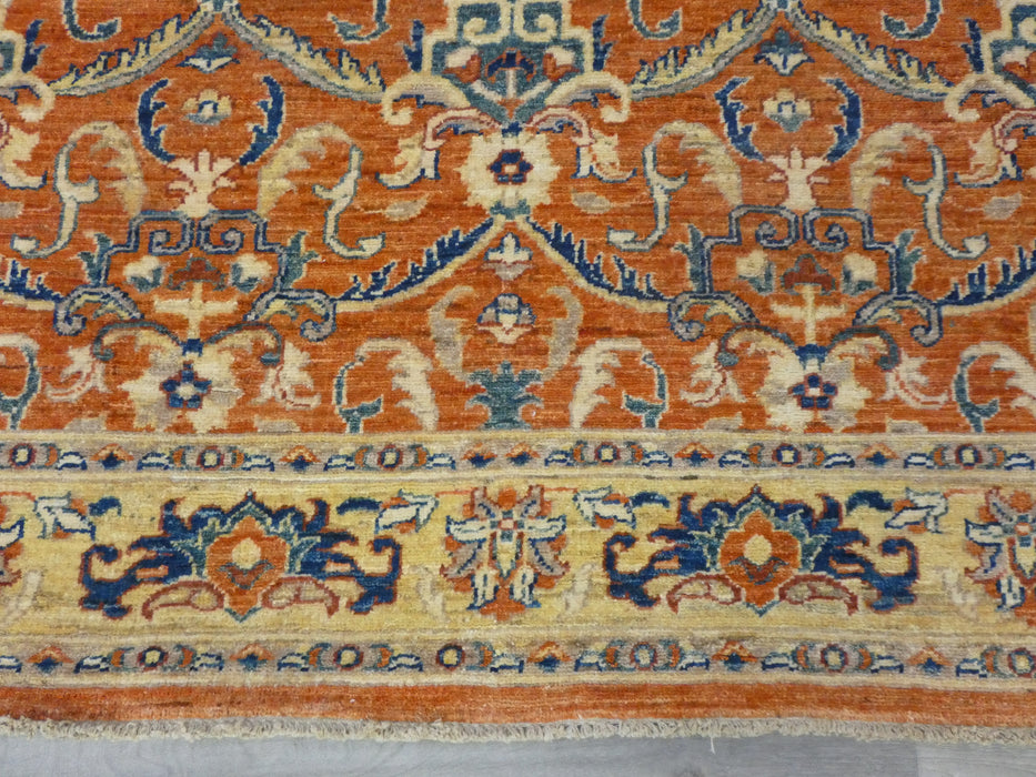 Afghan Hand Knotted Choubi Rug Size: 203cm x 141cm-Afghan Rug-Rugs Direct