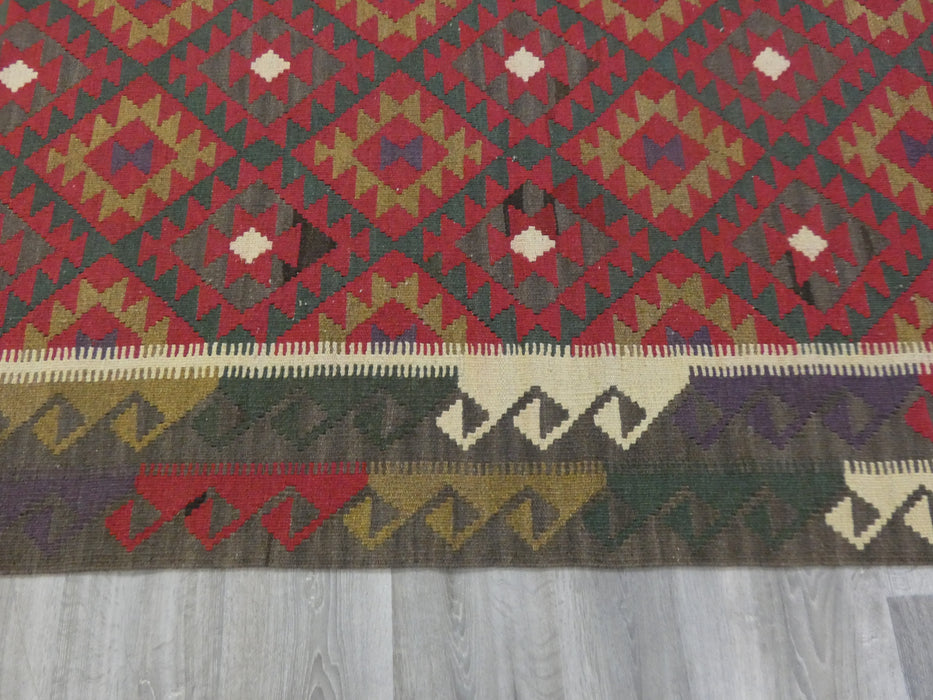 Hand Made Afghan Uzbek Kilim Rug Size: 300 x 209cm-Kilim Rug-Rugs Direct