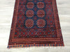 Afghan Hand Knotted Khal Mohammadi Runner Size: 383 x 90cm-Afghan Runner-Rugs Direct