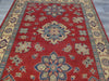 Afghan Hand Knotted Kazak Rug Size: 234 x 175cm-Oriental Rug-Rugs Direct