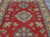 Afghan Hand Knotted Kazak Rug Size: 234 x 175cm-Oriental Rug-Rugs Direct