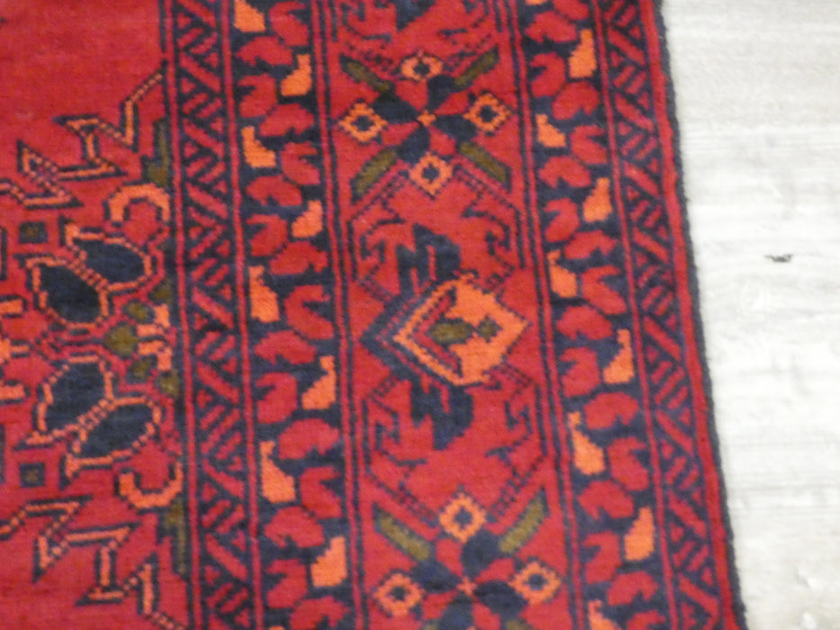 Afghan Hand Knotted Khal Mohammadi Rug Size: 212 x 152cm-Afghan Rugs-Rugs Direct