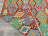 Afghan Hand Made Choubi Kilim Rug Size: 204 x 152cm-Kilim Rug-Rugs Direct