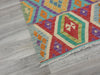 Afghan Hand Made Choubi Kilim Rug Size: 190 x 150cm-Kilim Rug-Rugs Direct