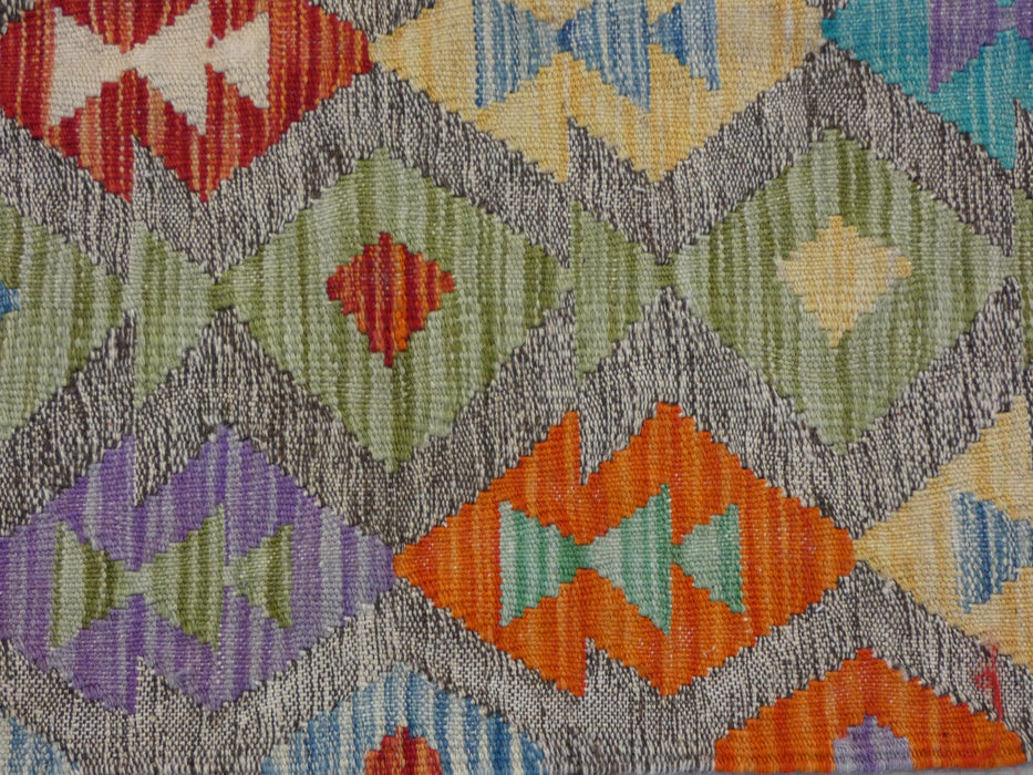 Afghan Hand Made Choubi Kilim Rug Size: 175 x 127cm-Kilim Rug-Rugs Direct