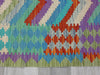 Afghan Hand Made Choubi Kilim Runner Size: 402 x 81cm-Kilim-Rugs Direct