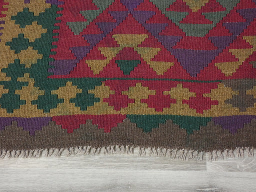 Hand Made Afghan Uzbek Kilim Rug Size: 294 x 207cm-Kilim Rug-Rugs Direct