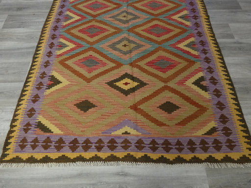 Afghan Handmade Choubi Kilim Rug Size: 255 x 151cm-Kilim Rug-Rugs Direct