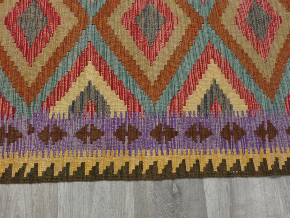 Afghan Handmade Choubi Kilim Rug Size: 255 x 151cm-Kilim Rug-Rugs Direct