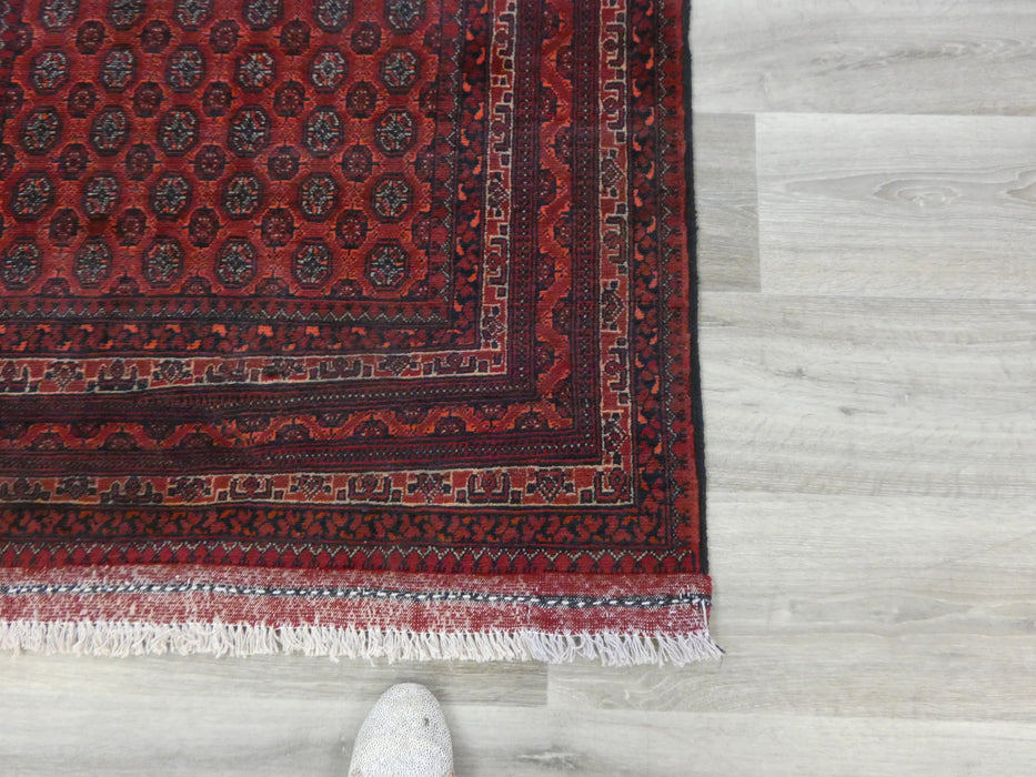 Afghan Hand Knotted Khoja Roshnai Rug Size: 194 x 97cm-Afghan Rugs-Rugs Direct