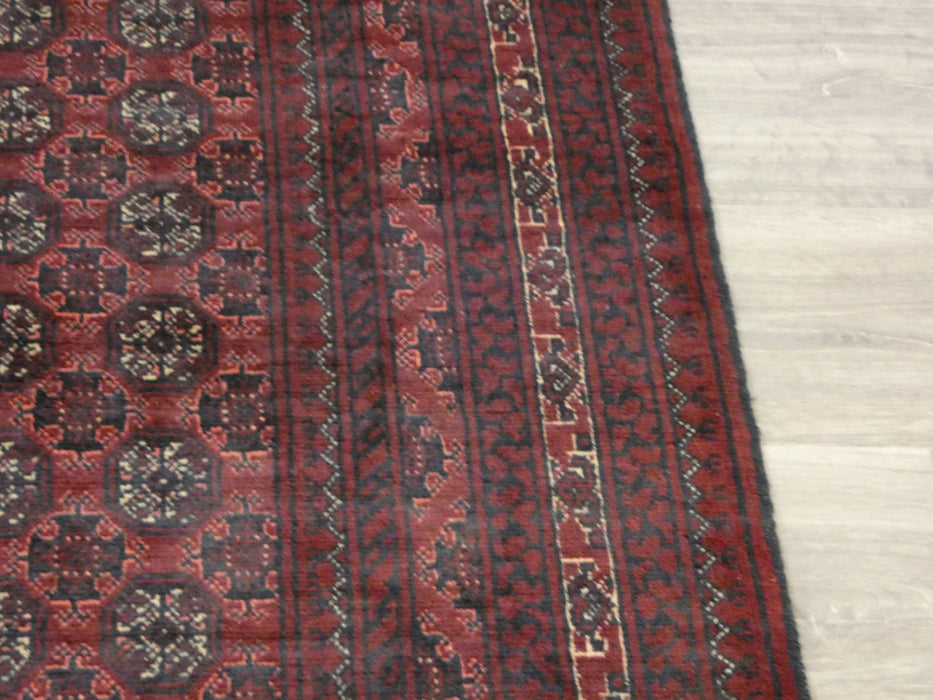 Afghan Hand Knotted Khoja Roshnai Hallway Runner Size: 293 x 82cm-Afghan Rugs-Rugs Direct