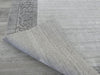 Modern Plain Light and Dark Grey Border High Quality Handmade Wool & Bamboo Silk Rug-Wool Rug-Rugs Direct