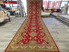 Afghan Hand Knotted Kazak Oversized Hallway Runner Size: 597 x 162cm-oversize runner-Rugs Direct
