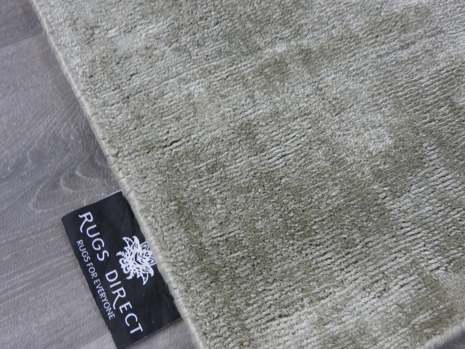 Pesto Colour Hand Loomed Bamboo Silk Look Rug-Bamboo Silk-Rugs Direct
