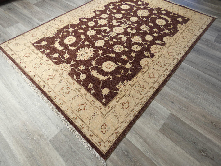 Hand Knotted Afghan Choubi Rug Size: 174 x 239cm-Afghan Rug-Rugs Direct
