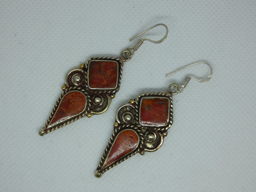 Afghan Earring, Handmade and Traditional - Rugs Direct