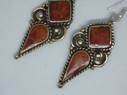 Afghan Earring, Handmade and Traditional - Rugs Direct