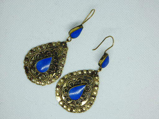 Afghan Earring, Handmade and Traditional - Rugs Direct