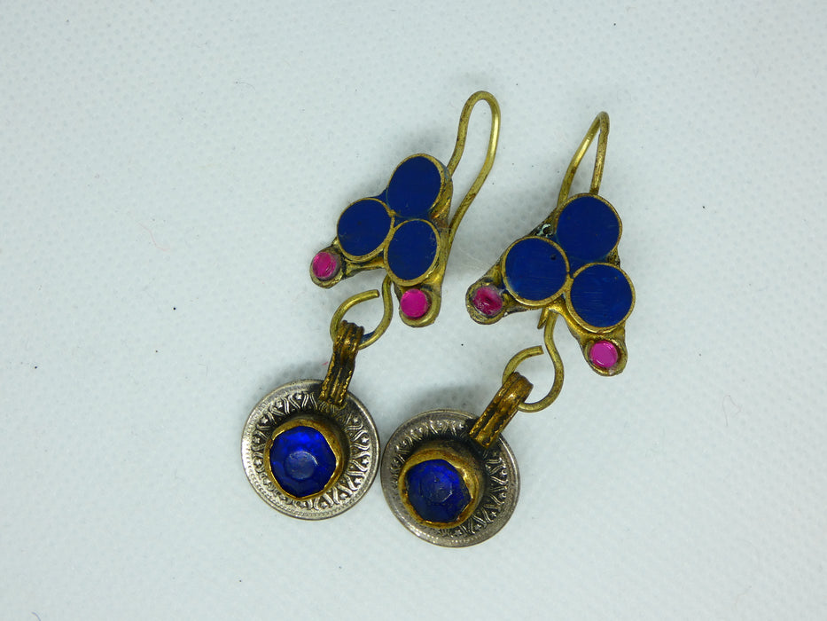 Afghan Earring, Handmade and Traditional - Rugs Direct