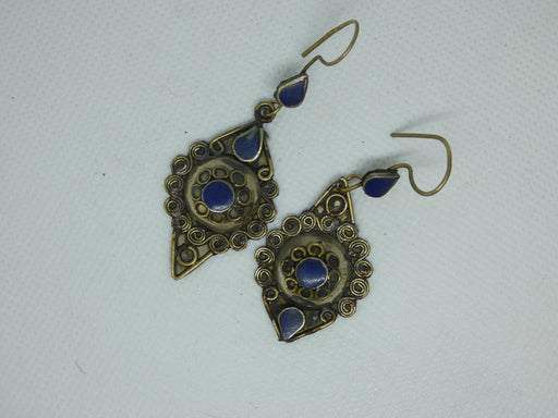 Afghan Earring, Handmade and Traditional - Rugs Direct