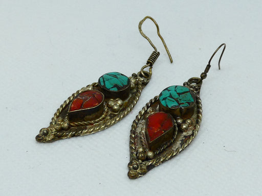 Afghan Earring, Handmade and Traditional - Rugs Direct
