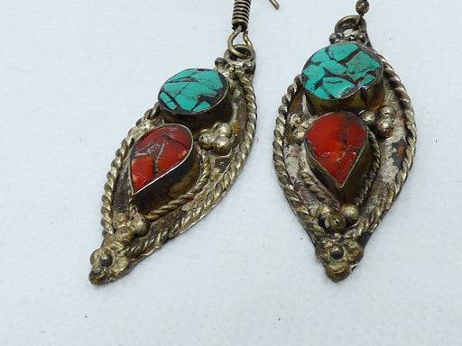 Afghan Earring, Handmade and Traditional - Rugs Direct