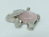 Top Quality Rose Quartz Gemstone Elephant Pendant Oval Cabochon Stone Pendant - Rugs Direct