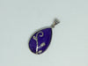 Top Quality Amethyst Gemstone Pendant Oval Cabochon Stone Pendant - Rugs Direct