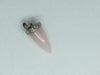 Top Quality Rose Quartz Gemstone Cone Shape Cabochon Pendant - Rugs Direct