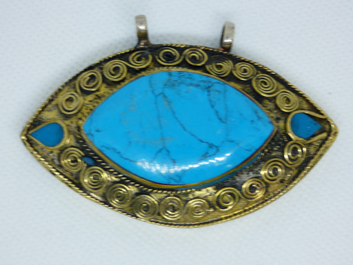 Afghan Necklace Pendant, Handmade and Traditional - Rugs Direct