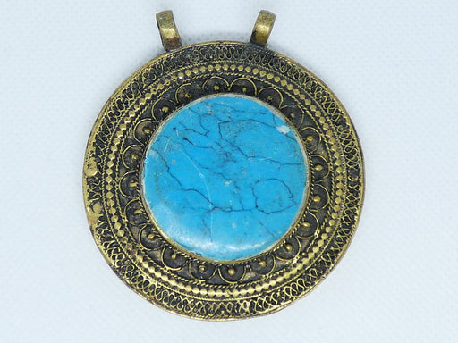 Afghan Necklace Pendant, Handmade and Traditional - Rugs Direct