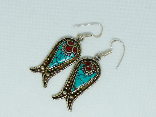 Nepalese Earring, Handmade and Traditional - Rugs Direct