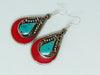 Nepalese Earring, Handmade and Traditional - Rugs Direct