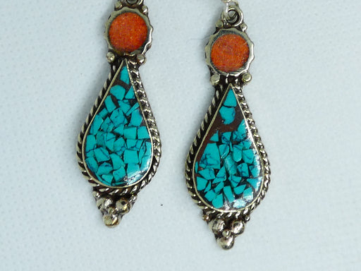 Nepalese Earring, Handmade and Traditional - Rugs Direct