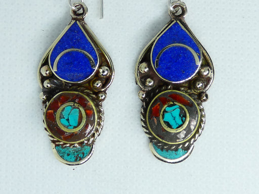 Nepalese Earring, Handmade and Traditional - Rugs Direct