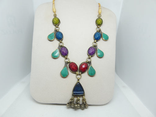 Afghan Tibetan Necklace, Handmade and Traditional - Rugs Direct