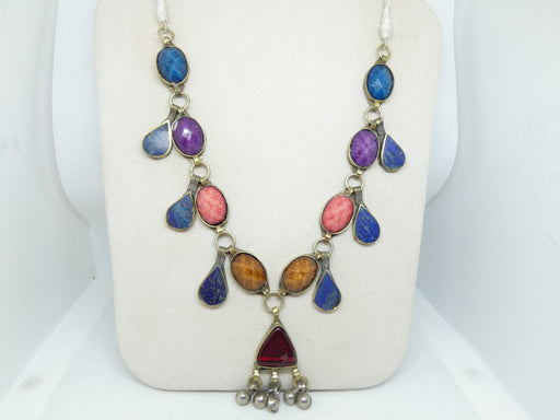 Afghan Tibetan Necklace, Handmade and Traditional - Rugs Direct