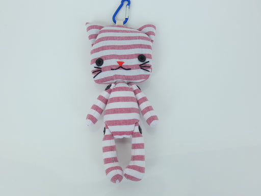 Fabric Cat Doll Toy Keyring with Reusable Folding Shopping Bag - Rugs Direct