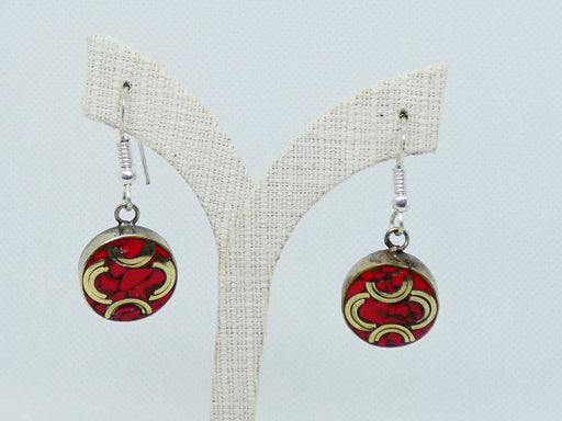 Nepalese Earring, Handmade and Traditional - Rugs Direct