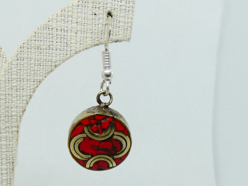 Nepalese Earring, Handmade and Traditional - Rugs Direct