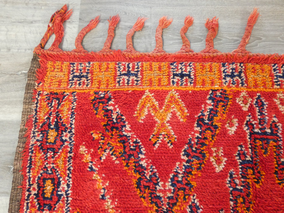 Vintage Tribal Moroccan Atlas Zayane Rug Size: 330 x 189cm - Rugs Direct