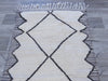 Beni Ourain, White Moroccan Rug Size: 170 x 103cm - Rugs Direct