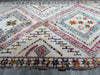 Vintage Beni Ourain Moroccan Berber Handmade Rug Size: 354 x 186cm - Rugs Direct
