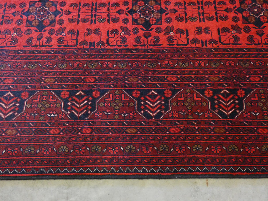 Afghan Hand Knotted Khal Mohammadi Rug Size: 299 x 385cm - Rugs Direct