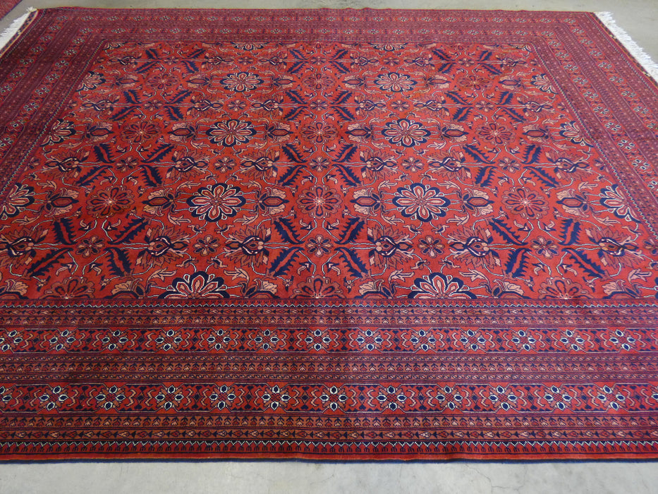 Afghan Hand Knotted Khal Mohammadi Rug Size: 304 x 402cm - Rugs Direct